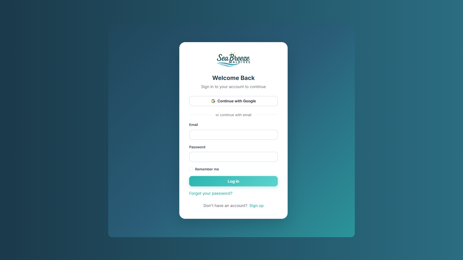 Online Travel & Booking Platform screenshot